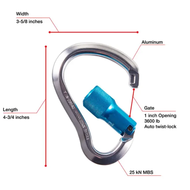 Aluminum Carabiner