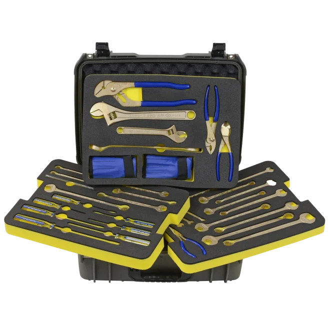 Deluxe MRI Non-Magnetic Non-Sparking Maintenance Tool Kit