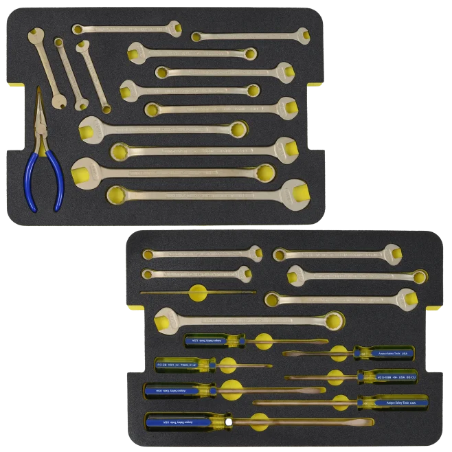 Deluxe MRI Non-Magnetic Non-Sparking Maintenance Tool Kit