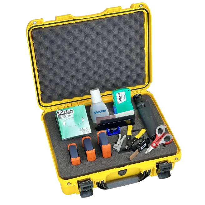 Pro Fiber Optic Single & Multimode Test & Restoration Kit