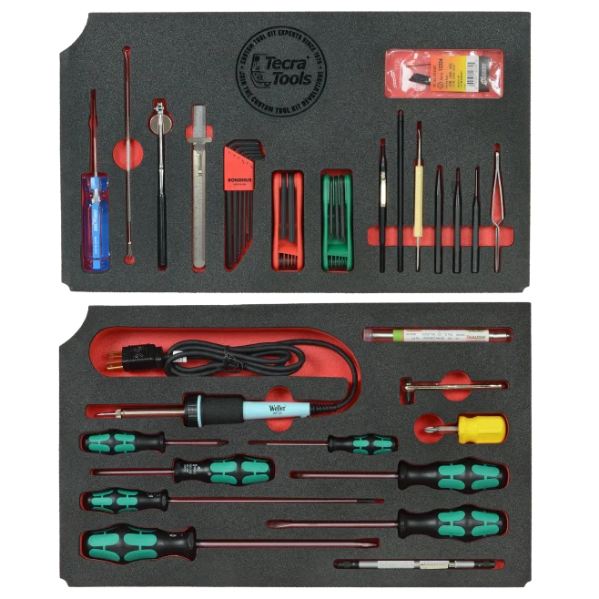 Inch/Metric Tool Control Foam Field Service Tool Kit