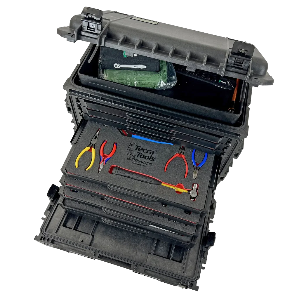 Inch/Metric Tool Control Foam Field Service Tool Kit