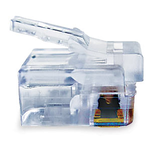 EZ-RJ12/11 Connectors - 100 Pack