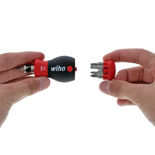 Wiha Multi-Bit Stubby Screwdriver