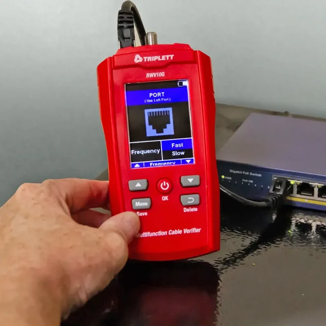 Triplett Real World RWV10G LAN Cable Tester