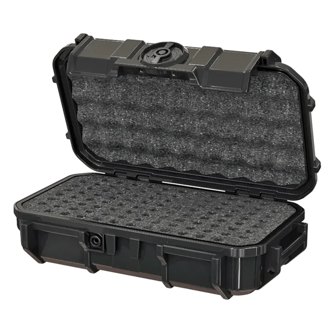 Seahorse Bullet Holder Black Micro Case 8x4x2 – Foam Filled