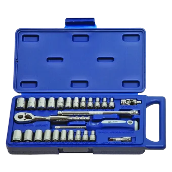 1/4" Drive 27pc Inch/Metric Socket Set