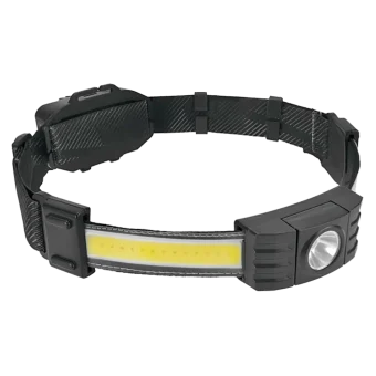 Rechargeable 550 Lumen Strip & Spot Headlamp