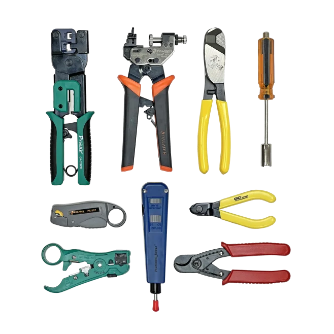 Twisted Pair & Coax Termination Tool Kit