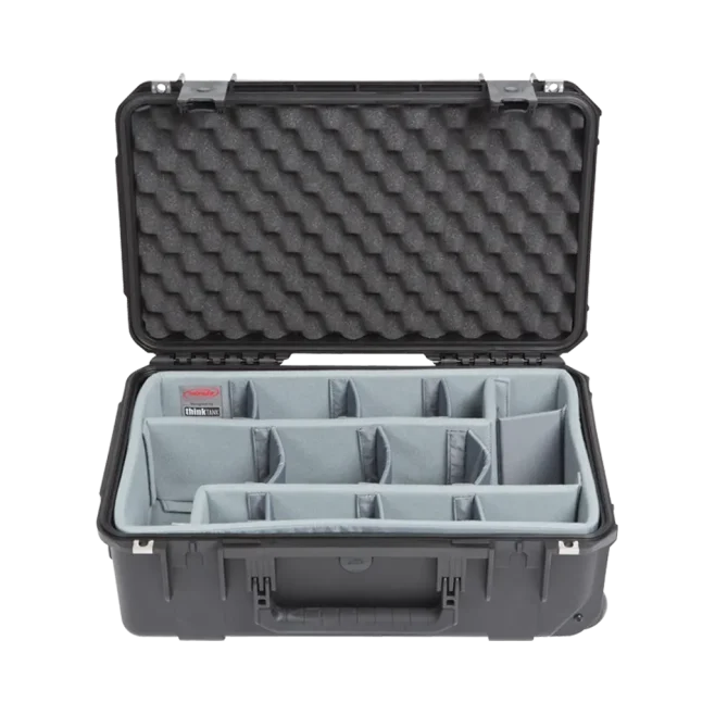 SKB iSeries 2011-7 Wheeled Airline Case 20x11x7 with Padded Dividers