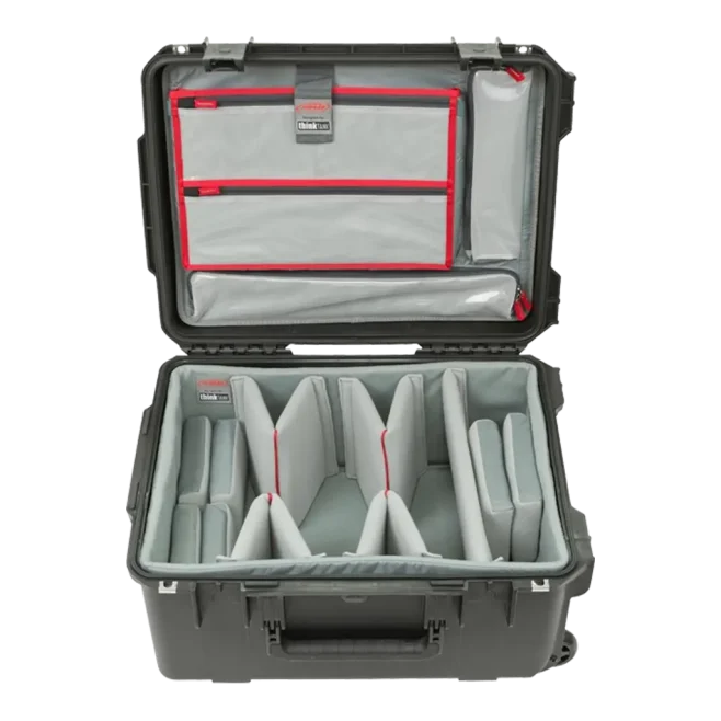 SKB iSeries 2015-10 Wheeled Case 20x15x10 with Padded Dividers and Lid Organizer