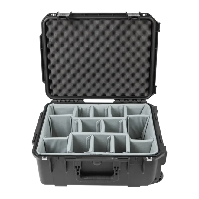 SKB iSeries 1914-8 Wheeled Case 19x14x8 - Padded Dividers