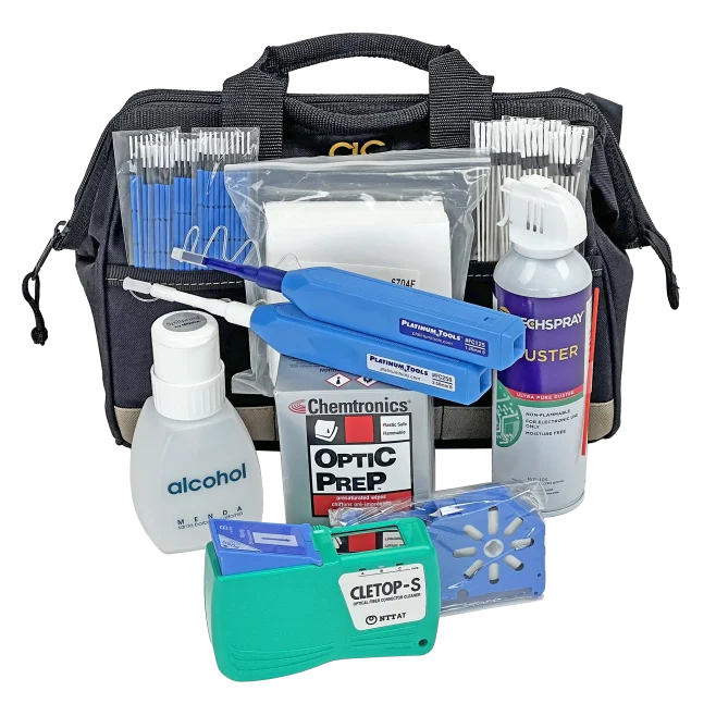 Fiber Optic Cleaning Kit