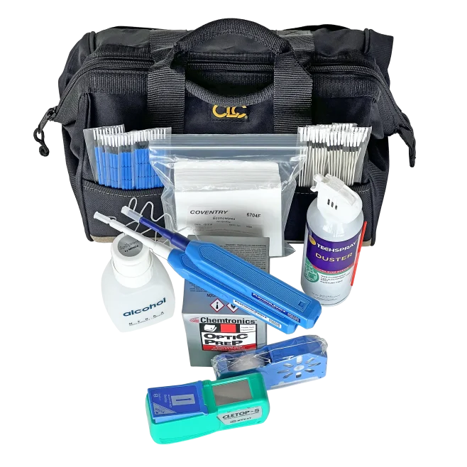 Fiber Optic Cleaning Kit