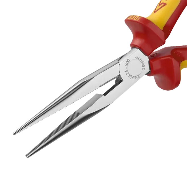 Knipex 8" 1000V Insulated Snipe Nose Pliers with Cutter