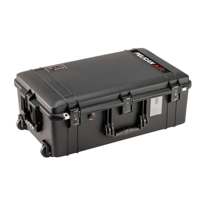 Pelican 1595 Air Travel 25x15x9 Wheeled Black Check-In Case