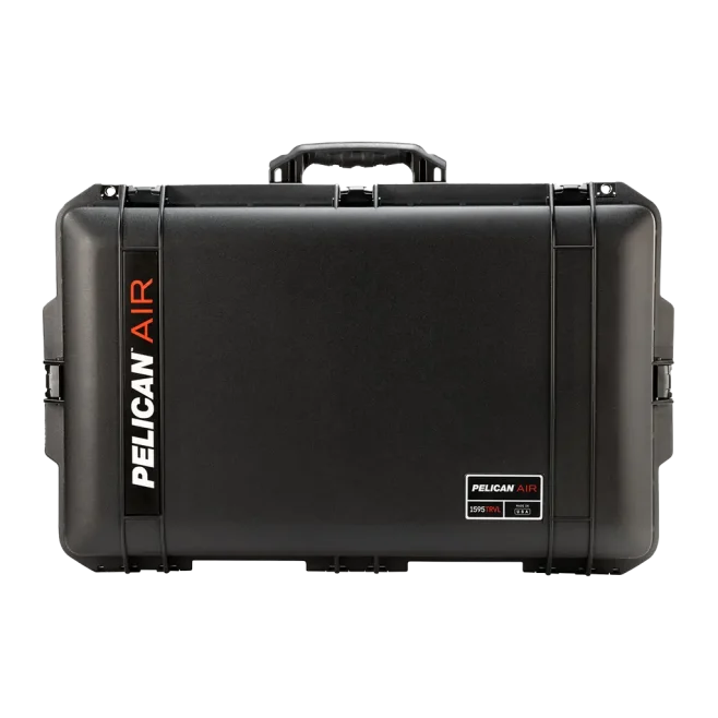 Pelican 1595 Air Travel 25x15x9 Wheeled Black Check-In Case