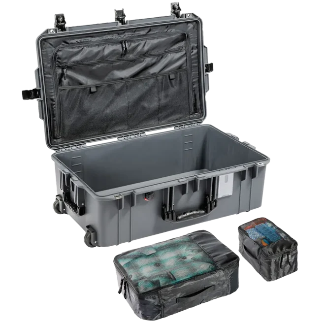 Pelican 1595 Air Travel 25x15x9 Wheeled Charcoal Check-In Case