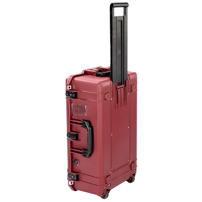 Pelican 1595 Air Travel 25x15x9 Wheeled Oxblood Check-In Case