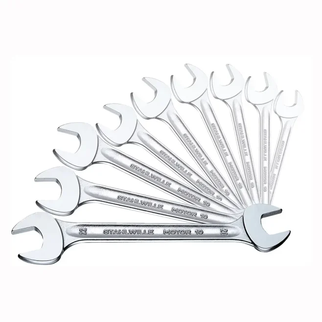 Stahlwille Double Open-ended Metric Wrench Set