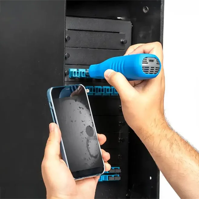 Jonard Wireless Fiber Inspection Microscope