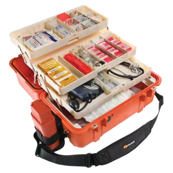 Pelican 1460 EMS Blaze Orange Case