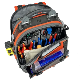 Master HVAC Technician Tool Kit in Veto Hi Vis Backpack Tool Case