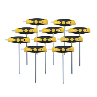 Wiha T-Handle SAE SoftGrip 10-pc Hex Set