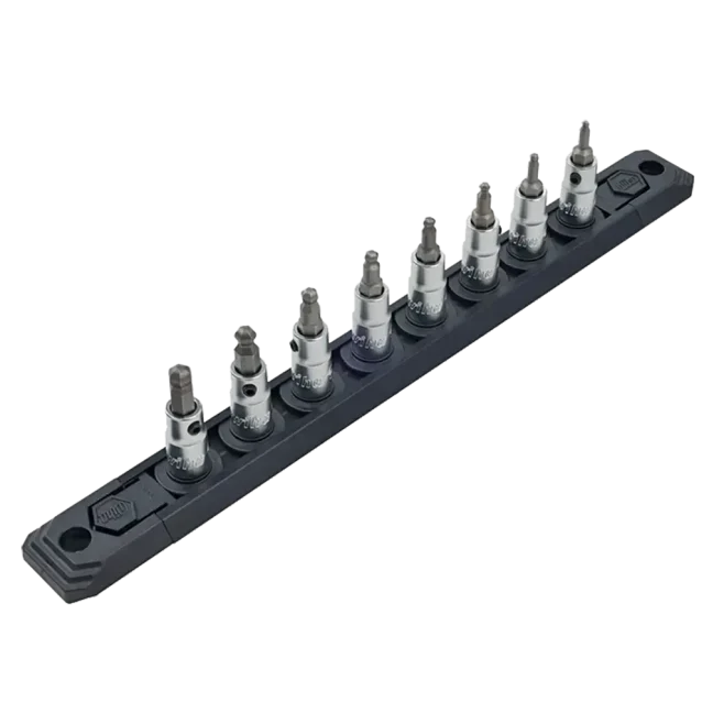 Wiha Ball End Hex Bit SAE 8-pc Socket Set
