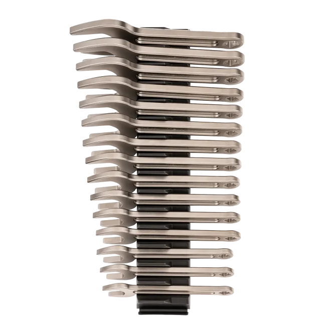 TEKTON Service Wrench 15-pc Set with Modular Organizers