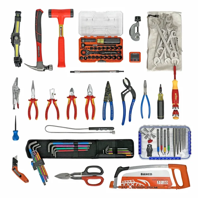 Master HVAC Technician Tools Only Tool Kit (NO CASE)
