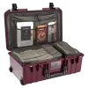 Pelican 1535 Air Travel 20x11x7 Wheeled Oxblood Carry-On Case