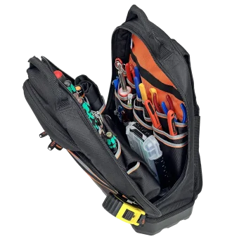 Field Engineers Tool Kit in Klein Backpack Tool Case