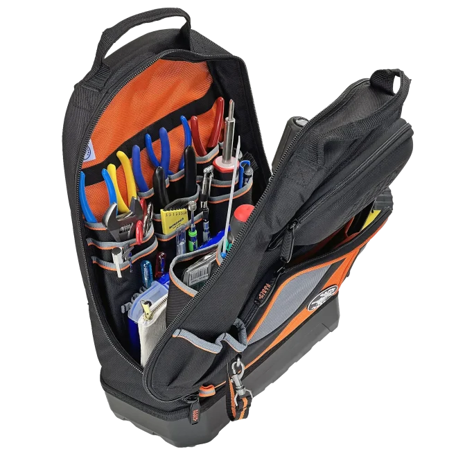Biomedical Repair Tool Kit in Klein Backpack Tool Case