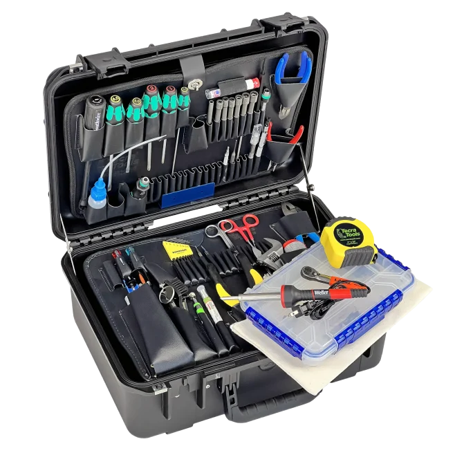 Biomedical Repair Tool Kit in 7" PLT Lifetime Warranty Black Tool Case