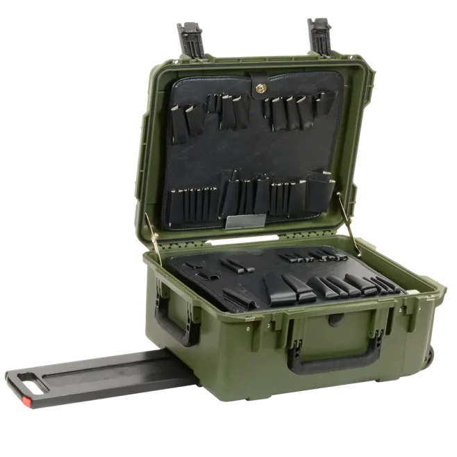8" Lifetime Warranty Wheeled Olive Drab Tool Case
