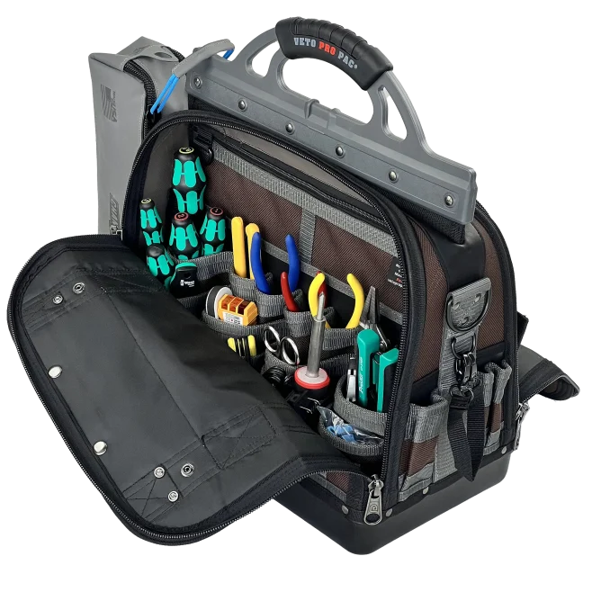 Twisted Pair Network Kit in Veto Pro Pac XL Tool Bag